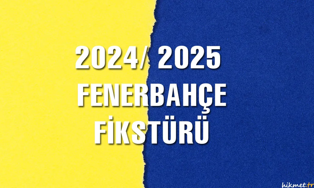 Fenerbahçe fixture